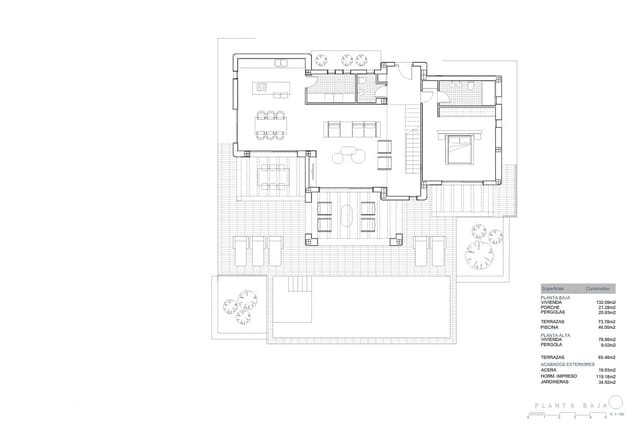 3 soveværelse Villa til salg i Teulada Pueblo, Teulada-Moraira med garage - € 1.195.000 (Ref: 9484611)