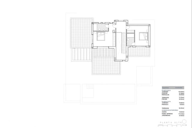 3 soveværelse Villa til salg i Teulada Pueblo, Teulada-Moraira med garage - € 1.195.000 (Ref: 9484611)