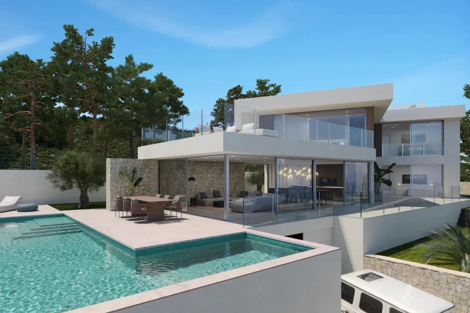 3 chambre Villa/Maison à vendre à Moraira avec garage - 1 900 000 € (Ref: 9484718)