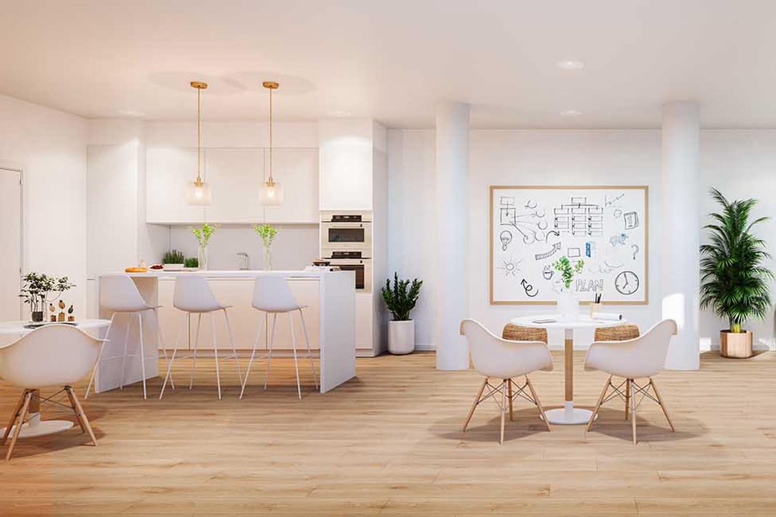 3 makuuhuone Huoneisto myytävänä paikassa Denia mukana 
autotalli - 385 000 € (Ref: 9484723)