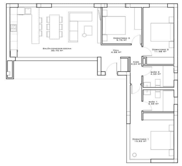 3 sovrum Villa till salu i Polop - 592 000 € (Ref: 9484742)