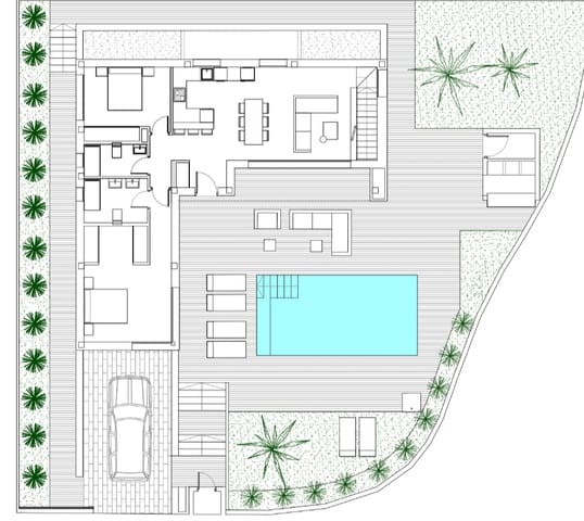 3 sovrum Villa till salu i Polop - 592 000 € (Ref: 9484742)