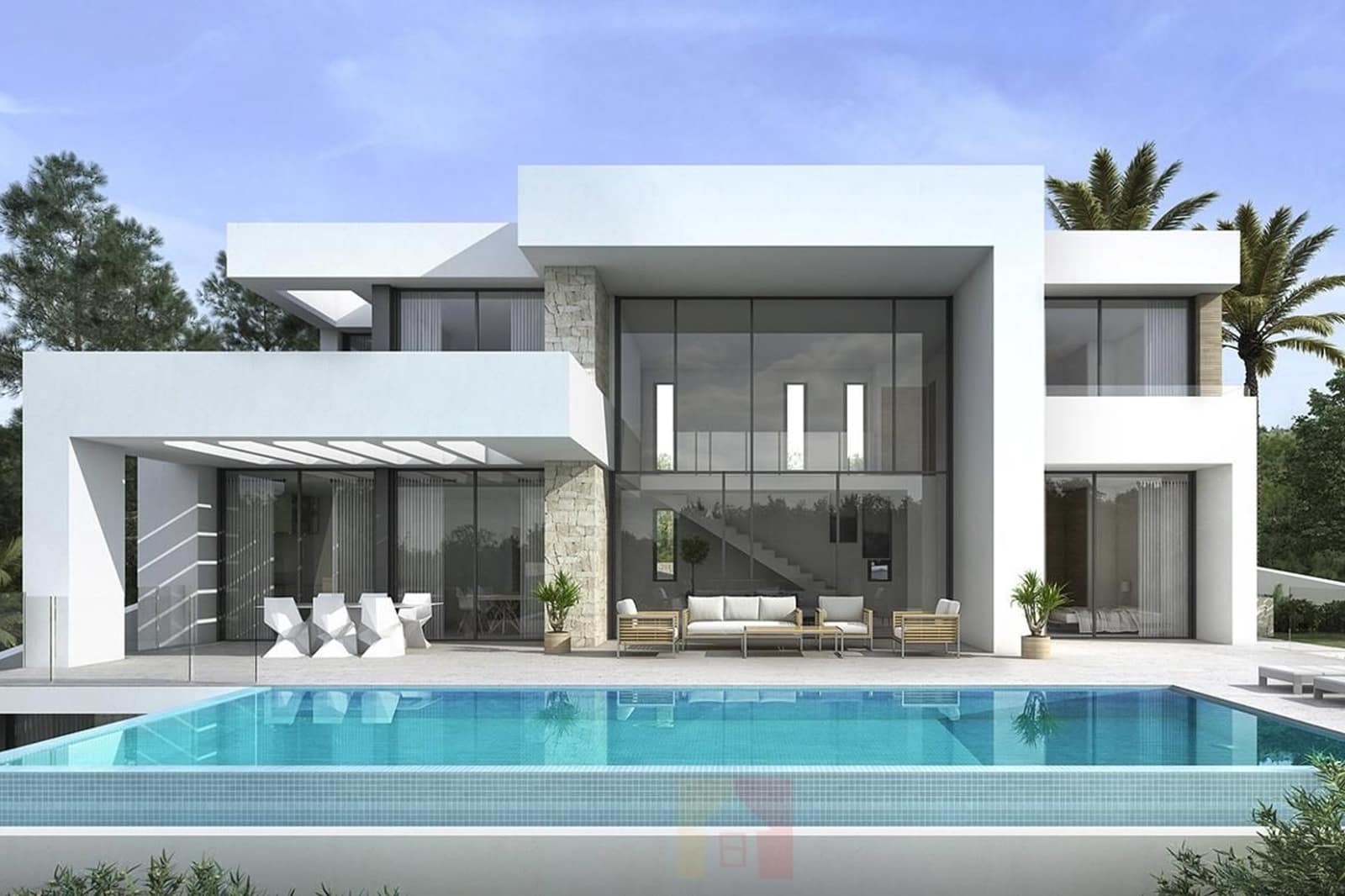 4 makuuhuone Huvila myytävänä paikassa Moraira mukana 
autotalli - 1 175 000 € (Ref: 9484843)