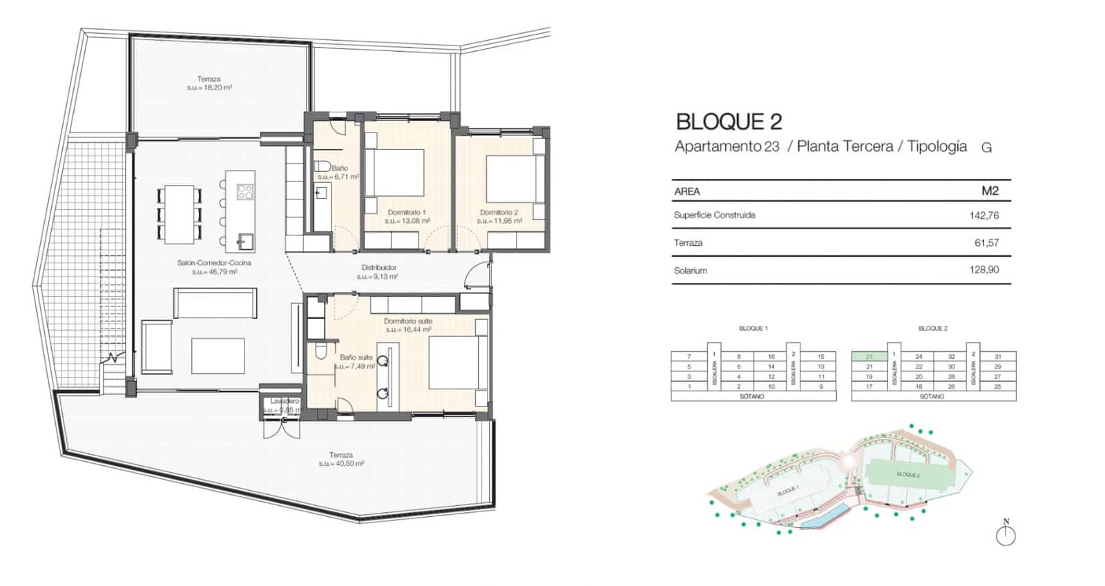 3 soverom Leilighet til salgs i Orihuela med garasje - € 955 000 (Ref: 9484882)