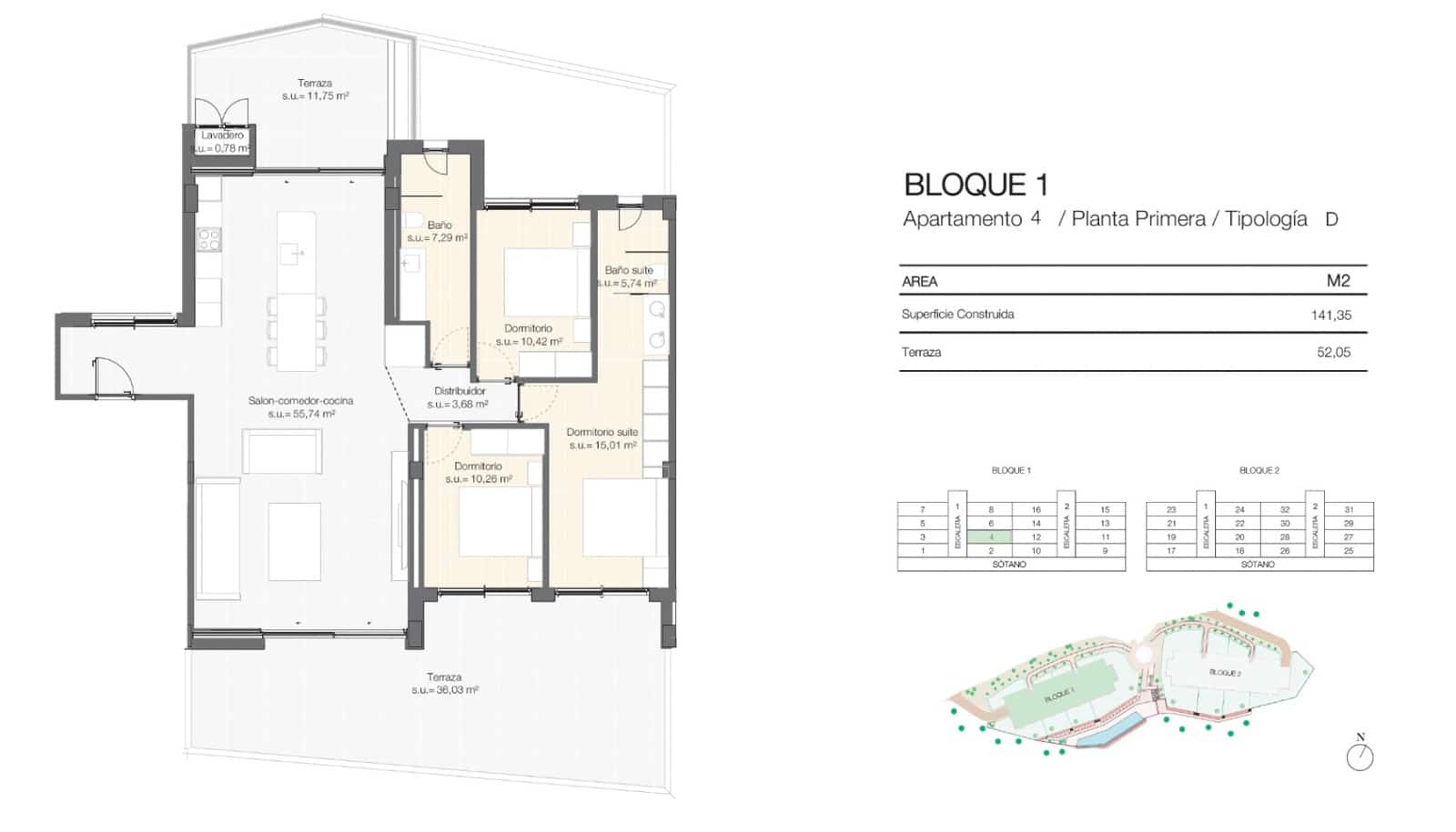 3 soverom Leilighet til salgs i Orihuela med garasje - € 565 000 (Ref: 9484884)