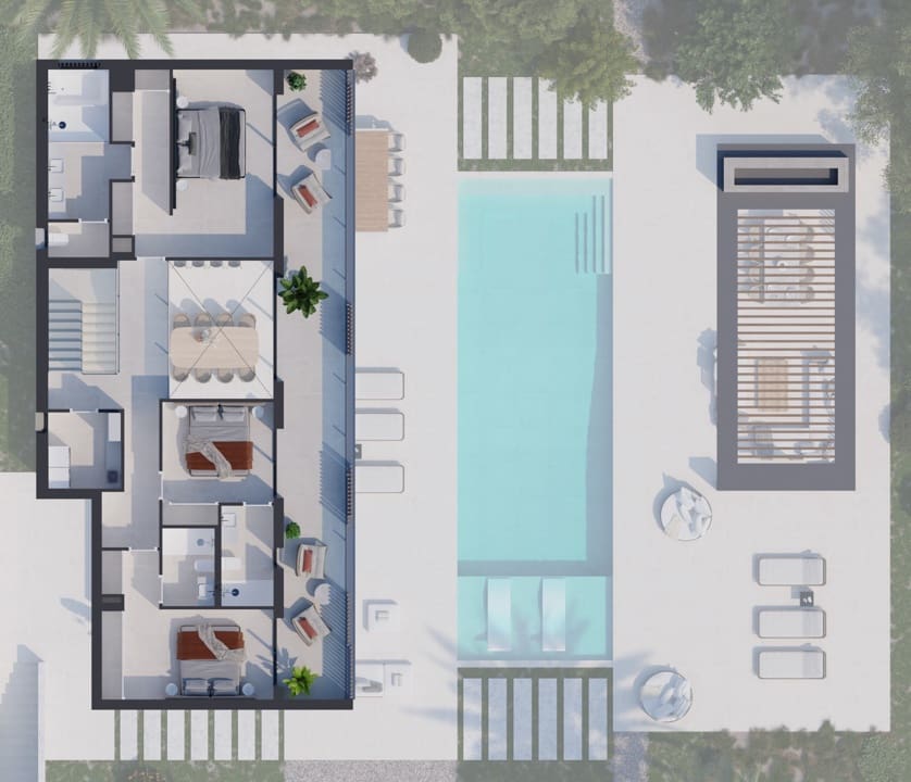 4 makuuhuone Huvila myytävänä paikassa Javea / Xabia mukana 
autotalli - 1 250 000 € (Ref: 9484885)