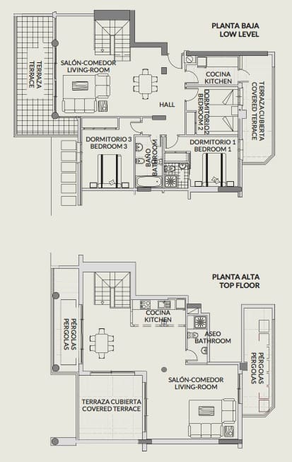3 camera da letto Attico in vendita in Calpe / Calp con garage - 637.000 € (Rif: 9484886)