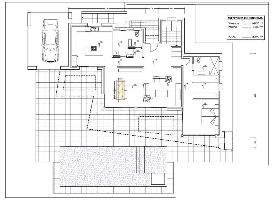 4 camera da letto Villa in vendita in Calpe / Calp con garage - 1.550.000 € (Rif: 9484902)