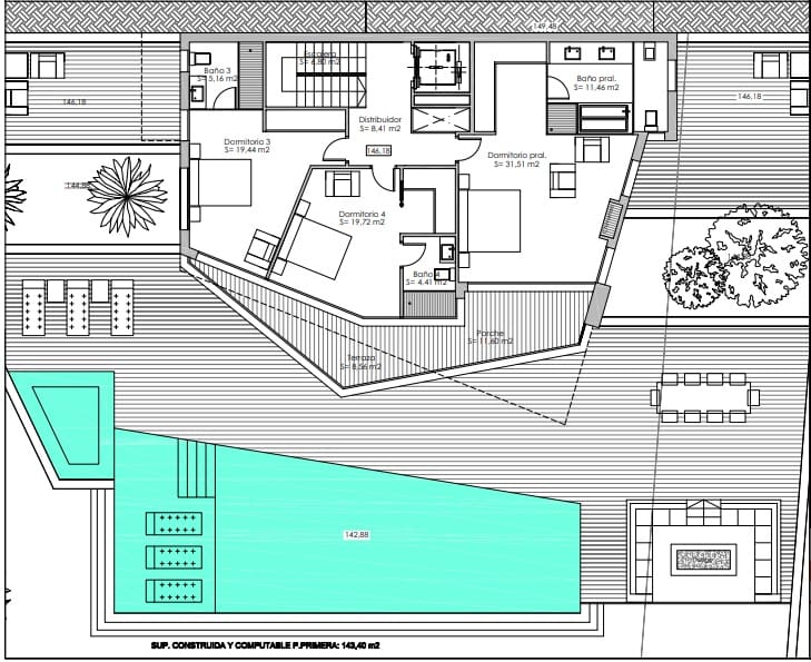 4 soveværelse Villa til salg i Benissa med garage - € 1.750.000 (Ref: 9484934)