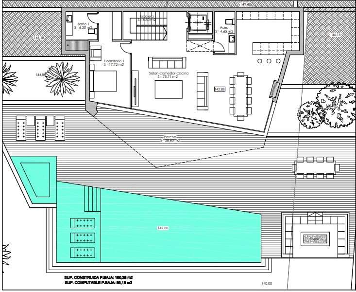 4 soveværelse Villa til salg i Benissa med garage - € 1.750.000 (Ref: 9484934)