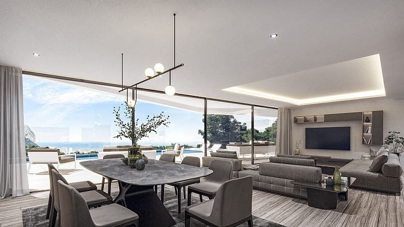 4 soveværelse Villa til salg i Benissa med garage - € 1.750.000 (Ref: 9484934)