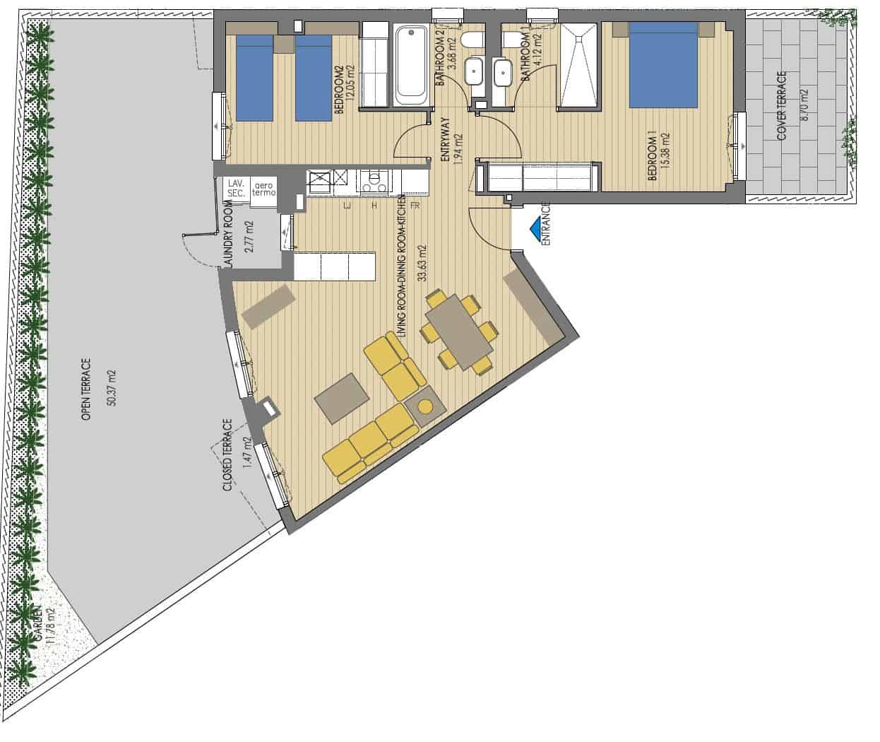 2 bedroom Apartment for sale in Javea / Xabia with garage - € 521,000 (Ref: 9529014)