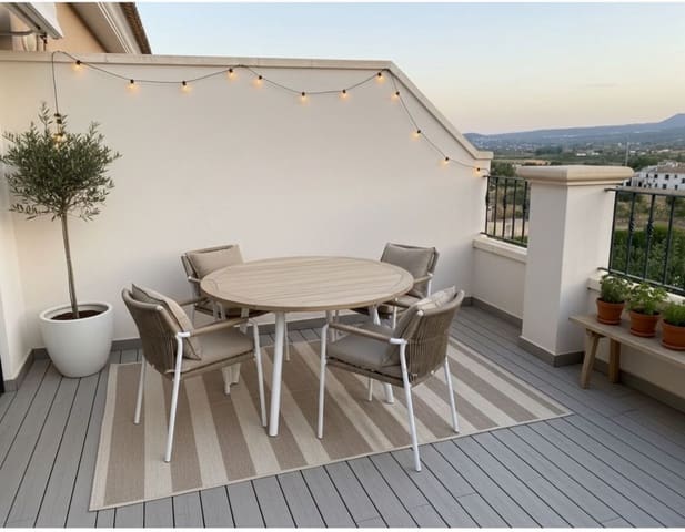 4 chambre Penthouse à vendre à Jesús Pobre, Dénia avec garage - 410 000 € (Ref: 9628292)