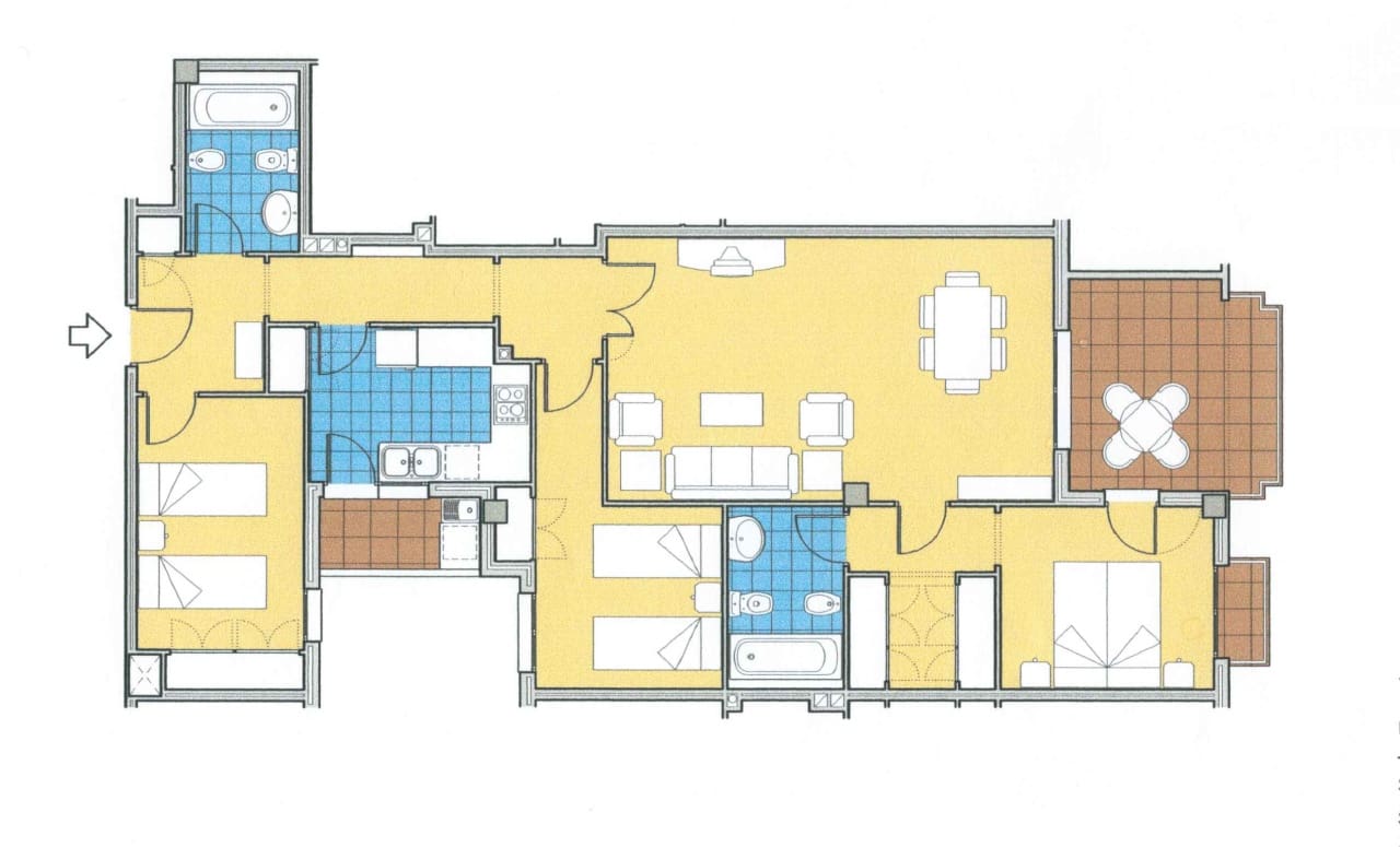 3 chambre Appartement à vendre à Javea / Xabia avec piscine garage - 350 000 € (Ref: 5383870)