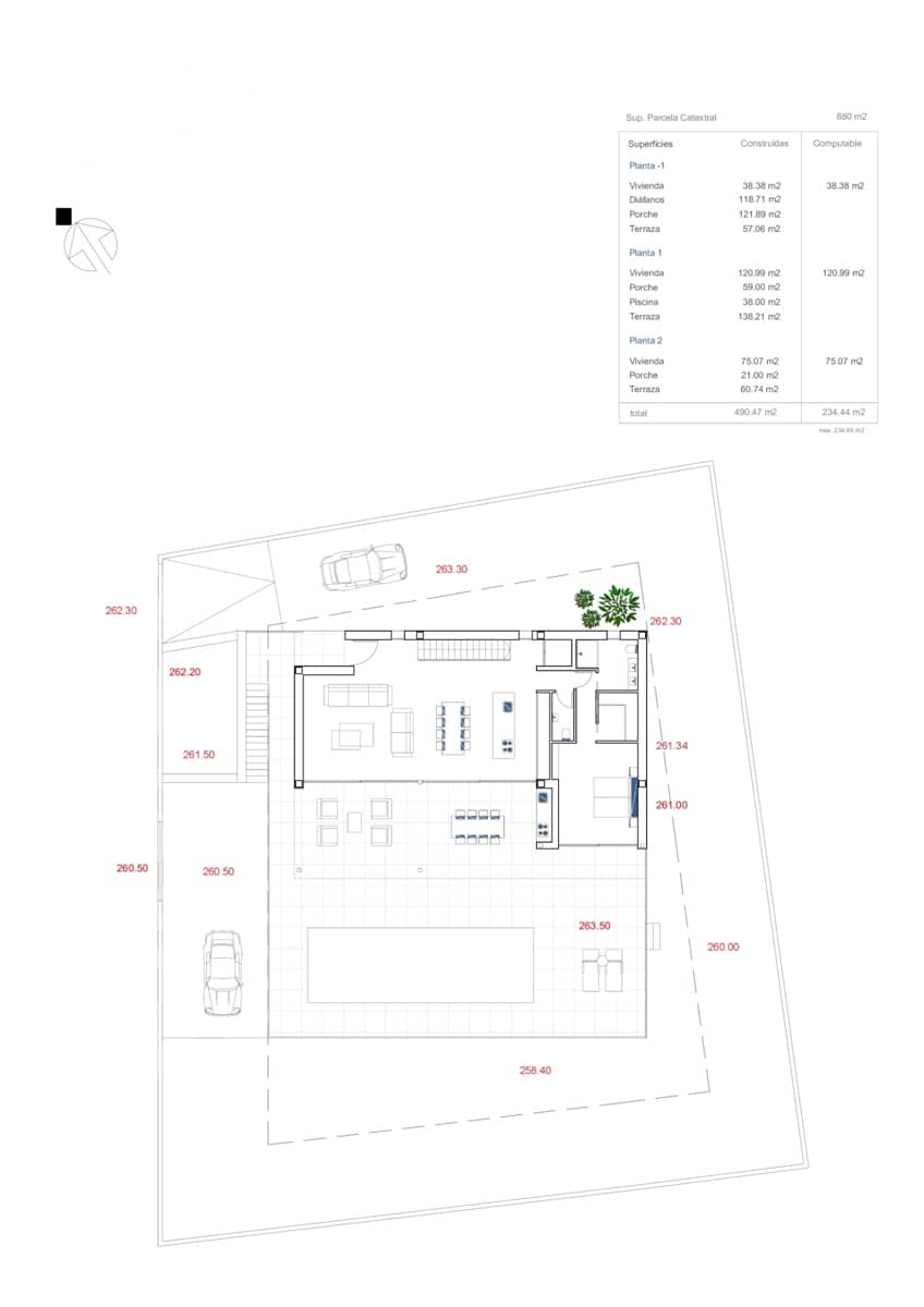3 Zimmer Villa zu verkaufen in Benitachell / Benitatxell mit Pool Garage - 2.495.000 € (Ref: 8820499)