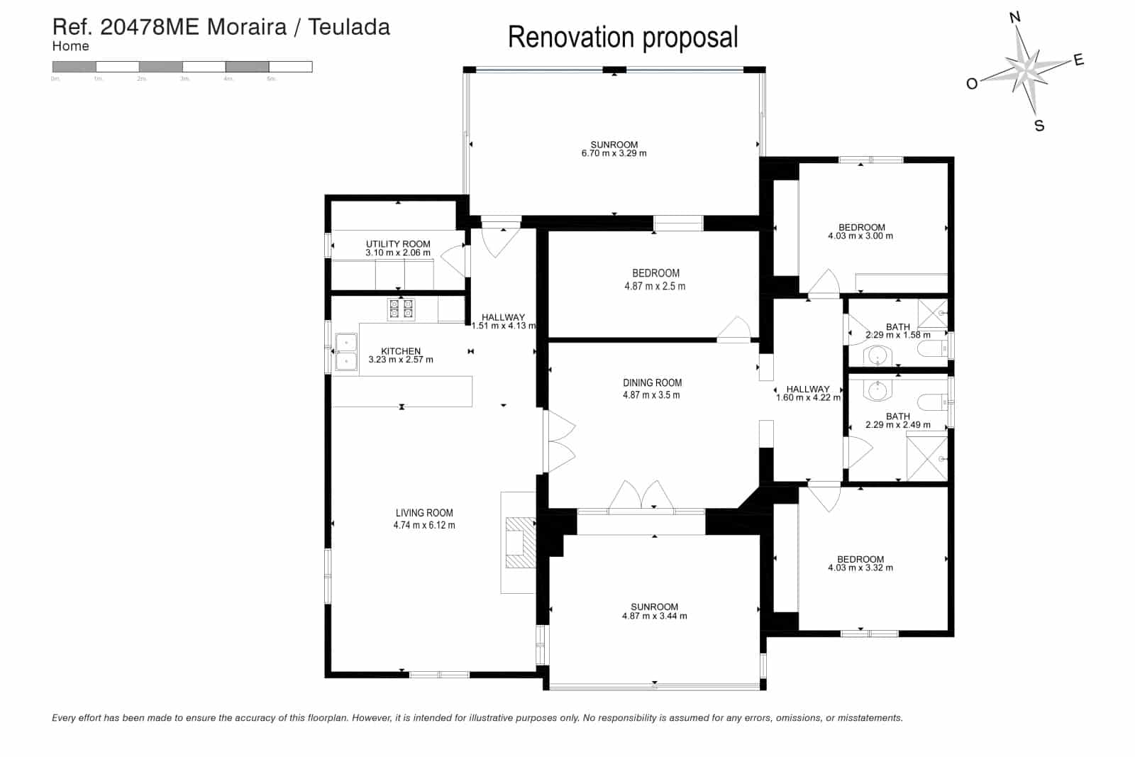 Chalet de 3 habitaciones en Moraira en venta con piscina garaje - 820.000 € (Ref: 8920061)