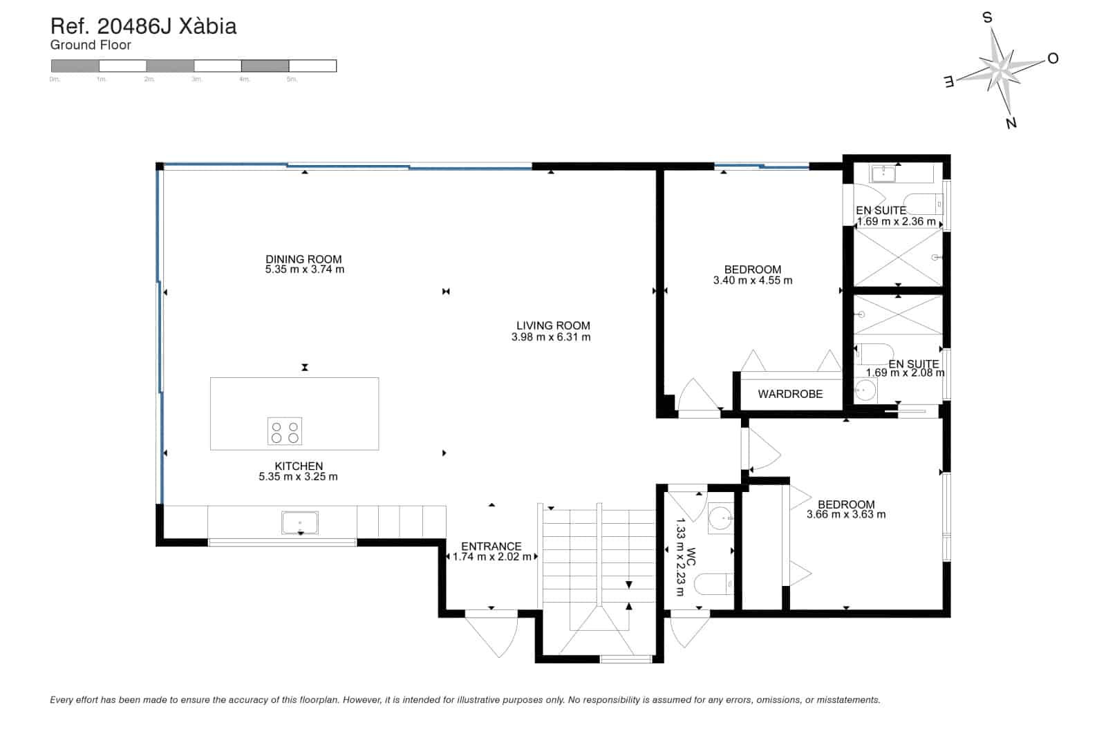 5 soveværelse Villa til salg i Adsubia med swimmingpool garage - € 2.300.000 (Ref: 9002227)