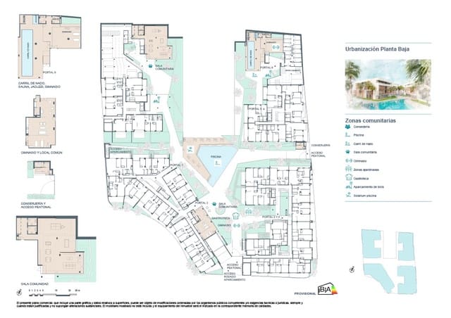 2 Zimmer Apartment zu verkaufen in Javea / Xàbia mit Pool Garage - 330.650 € (Ref: 9133176)