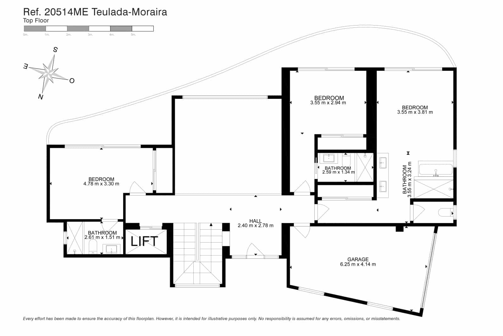 5 makuuhuone Huvila myytävänä paikassa Moraira mukana 
autotalli - 1 895 000 € (Ref: 9603214)