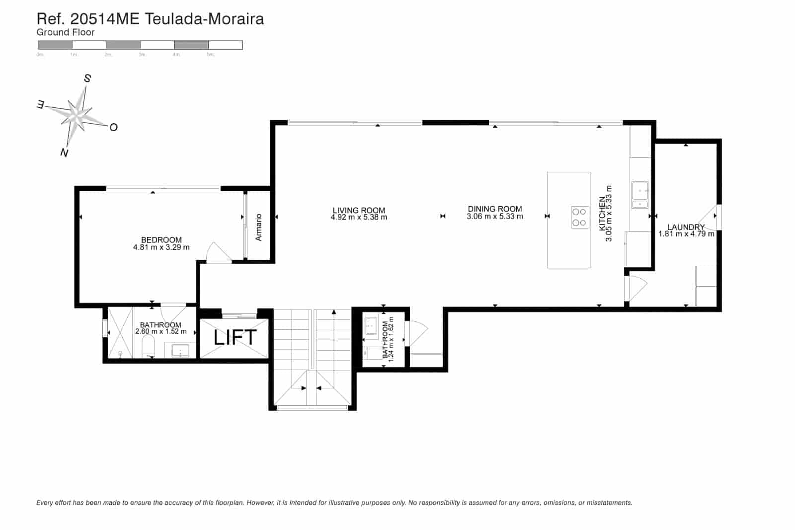 5 makuuhuone Huvila myytävänä paikassa Moraira mukana 
autotalli - 1 895 000 € (Ref: 9603214)
