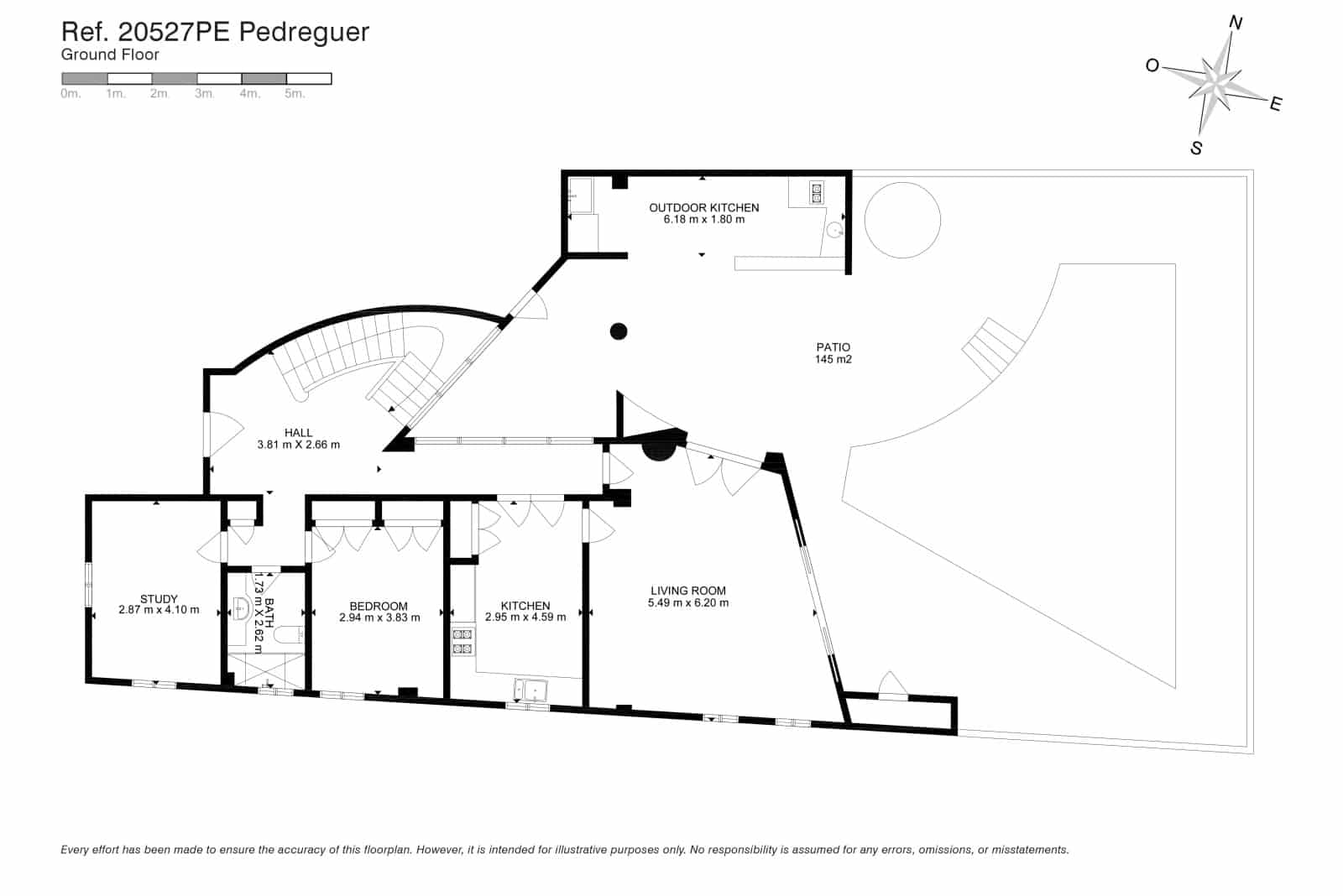 Casa de 5 habitaciones en Pedreguer en venta con garaje - 450.000 € (Ref: 9665564)