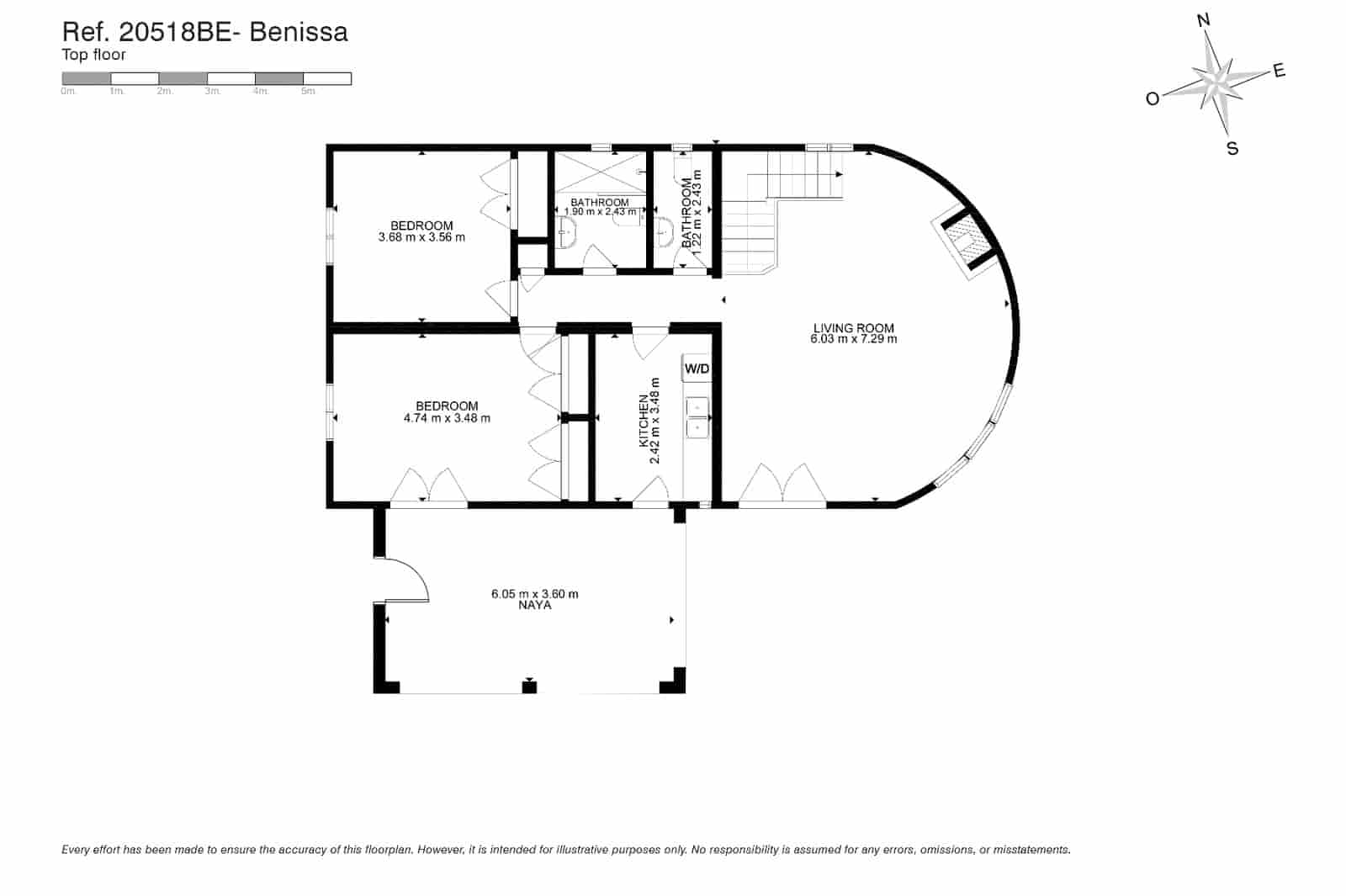 3 bedroom Villa for sale in Benissa with pool garage - € 785,000 (Ref: 9742136)