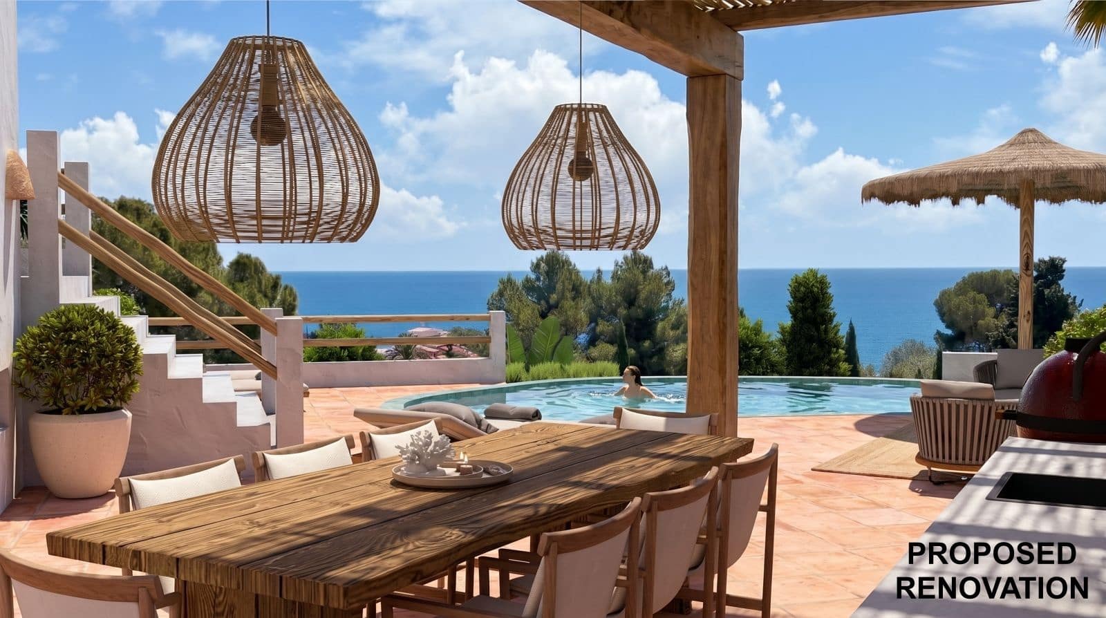 Chalet de 3 habitaciones en Benissa en venta con piscina garaje - 1.990.000 € (Ref: 9965730)