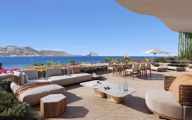 3 sovrum Takvåning till salu i Albir, Alfaz del Pi / L'Alfàs del Pi med pool garage - 1 000 000 € (Ref: 9103611)