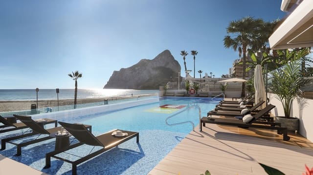 2 bedroom Apartment for sale in Levante - Playa Fossa, Calpe / Calp with pool garage - € 533,000 (Ref: 9108176)
