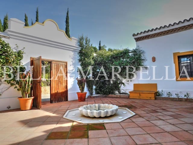 8 sypialnia Finka/Dom wiejski na sprzedaż w Sotogrande Alto, San Roque z basenem garażem - 3 950 000 € (Ref: 8524521)