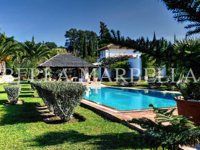 8 quarto Quinta/Casa Rural para venda em Sotogrande com piscina garagem - 3 950 000 € (Ref: 8524521)