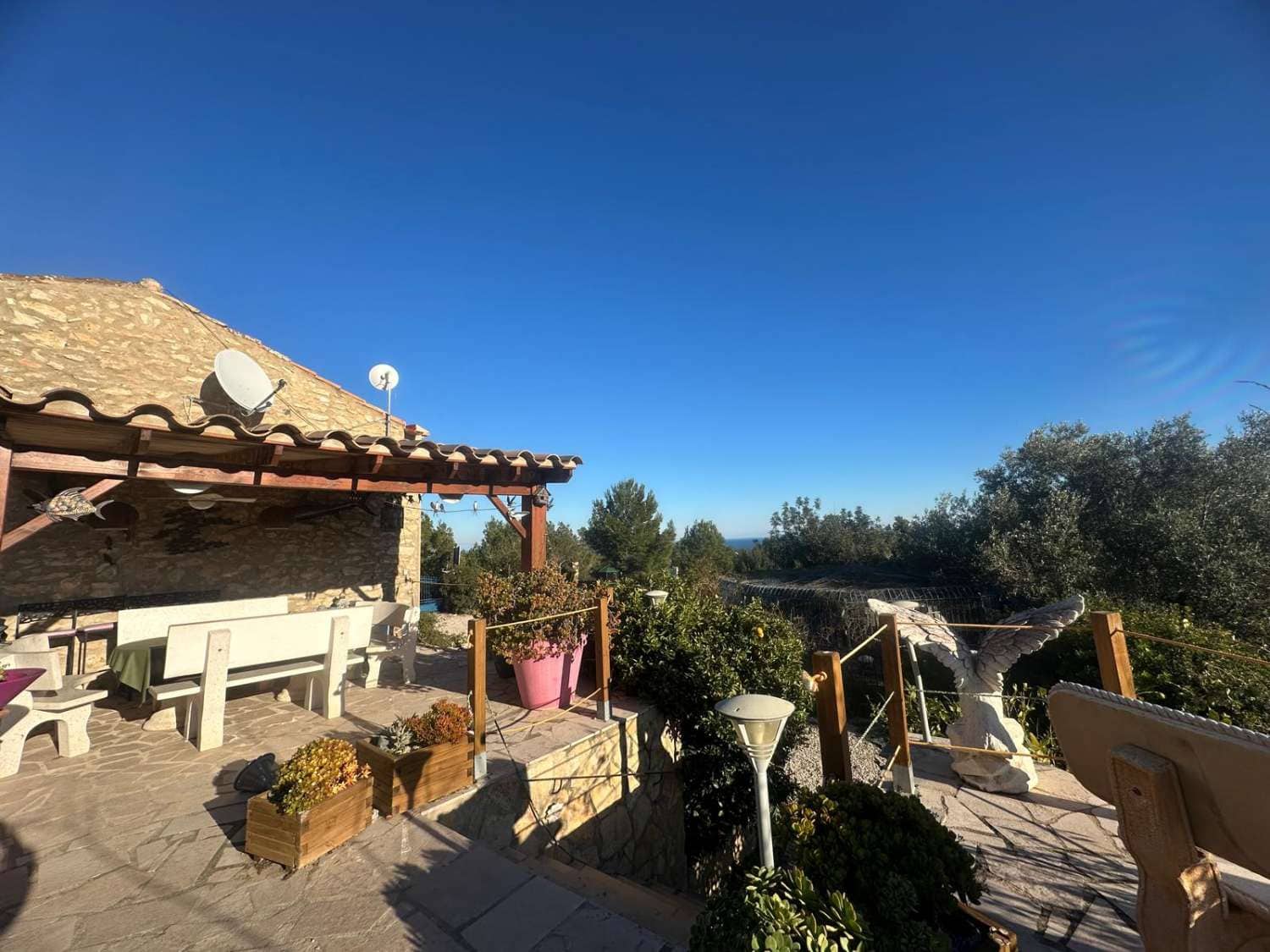 3 sovrum Finca/Hus på landet till salu i L'Ametlla de Mar med pool - 950 000 € (Ref: 9387617)