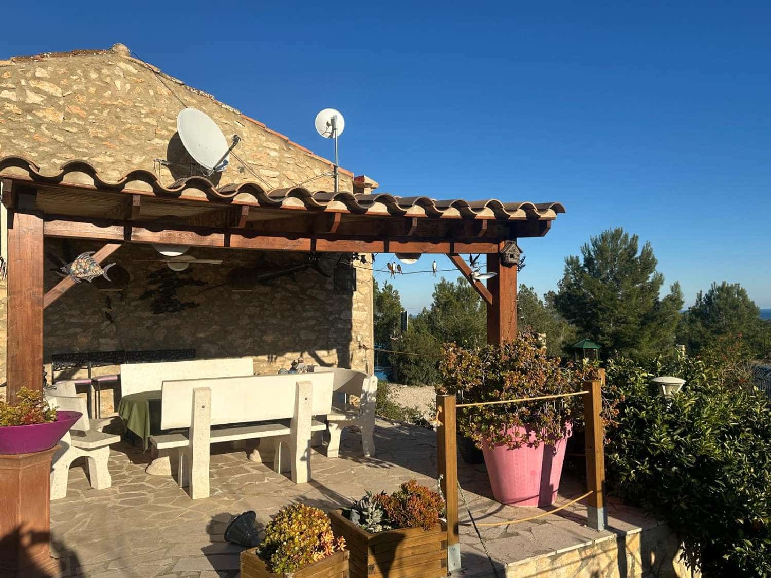 3 sovrum Finca/Hus på landet till salu i L'Ametlla de Mar med pool - 950 000 € (Ref: 9387617)