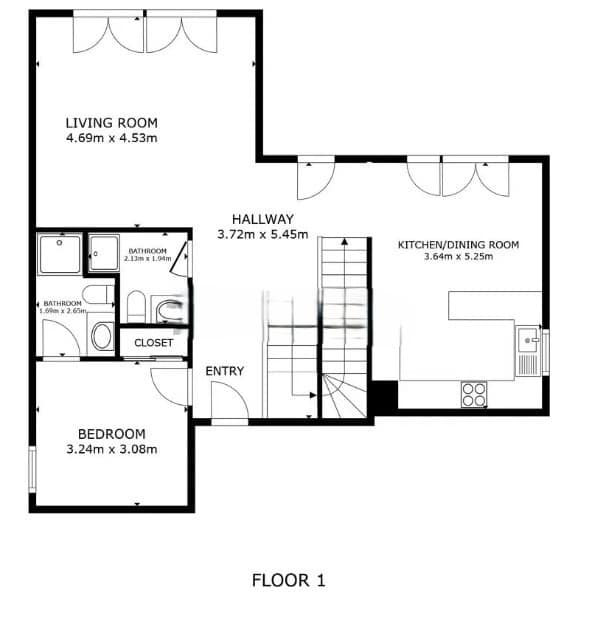 5 soveværelse Byhus til salg i L'Ametlla de Mar med swimmingpool garage - € 1.750.000 (Ref: 9787010)
