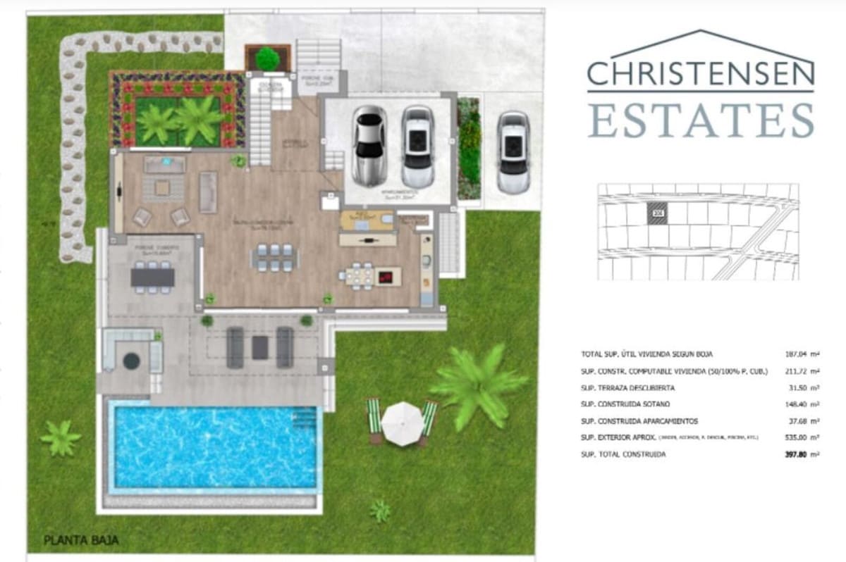 3 sypialnia Willa na sprzedaż w Miasto Malaga - 1 750 000 € (Ref: 6809833)