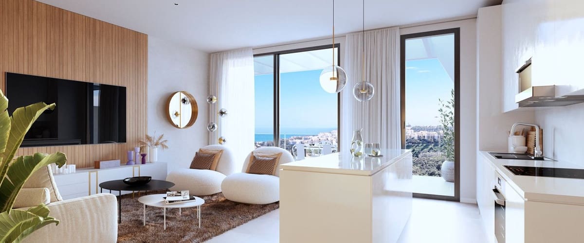 Apartamento de 2 habitaciones en La Cala de Mijas en venta - 395.000 € (Ref: 6986088)