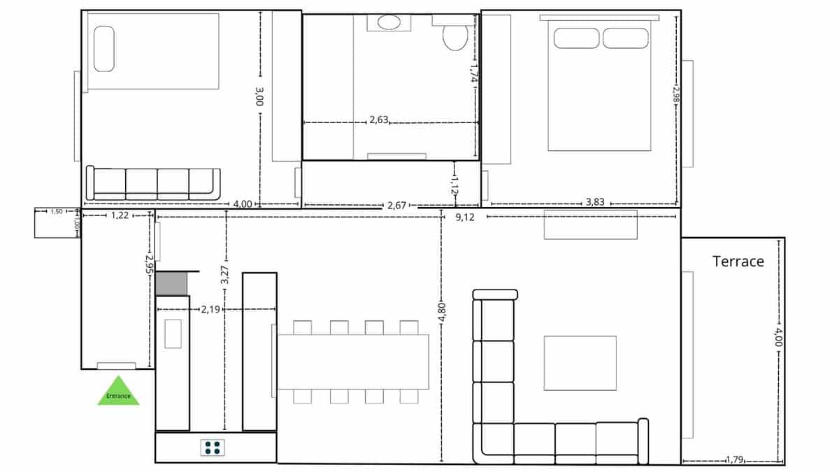 2 camera da letto Appartamento in vendita in Calahonda - 265.000 € (Rif: 9958450)