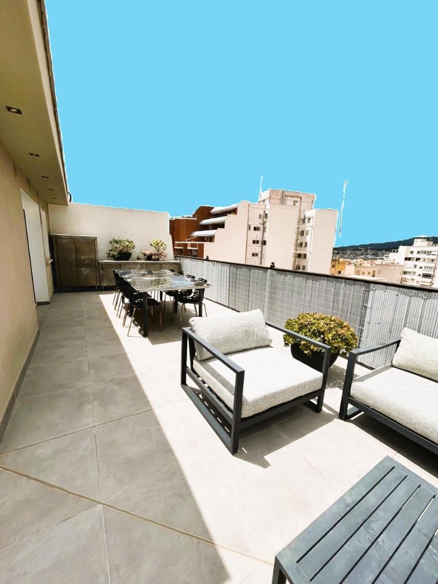 2 soveværelse Penthouse til salg i Palma de Mallorca med garage - € 1.200.000 (Ref: 9029495)