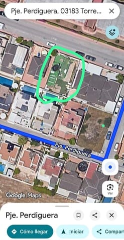 Tomt till salu i Parque Acuático - Sector 25, Torrevieja - 180 000 € (Ref: 10015659)