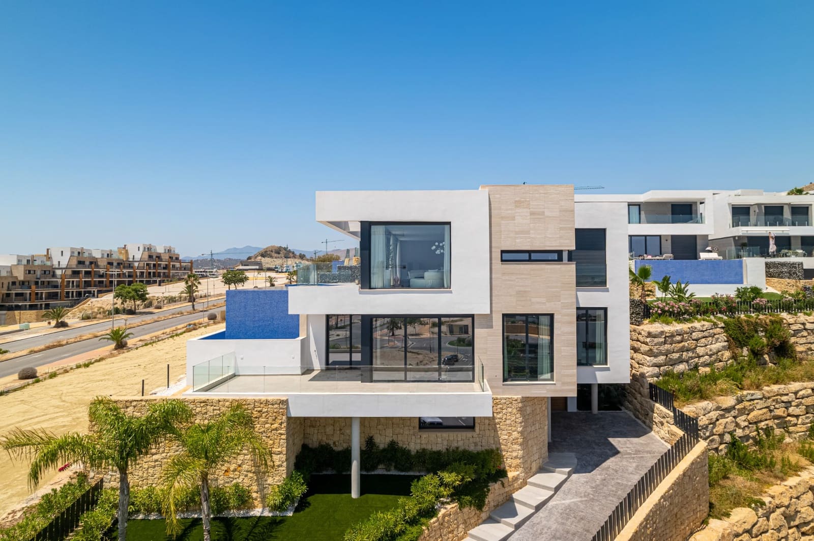 4 sypialnia Willa na sprzedaż w Finestrat z basenem garażem - 2 700 000 € (Ref: 9207685)