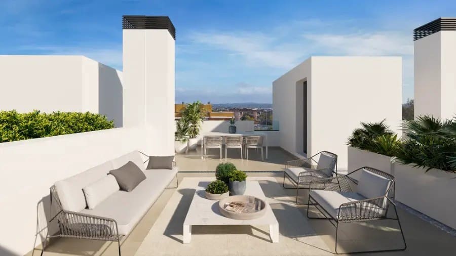 4 soveværelse Semi-Rækkehus til salg i Palma de Mallorca med swimmingpool - € 1.045.000 (Ref: 9510087)