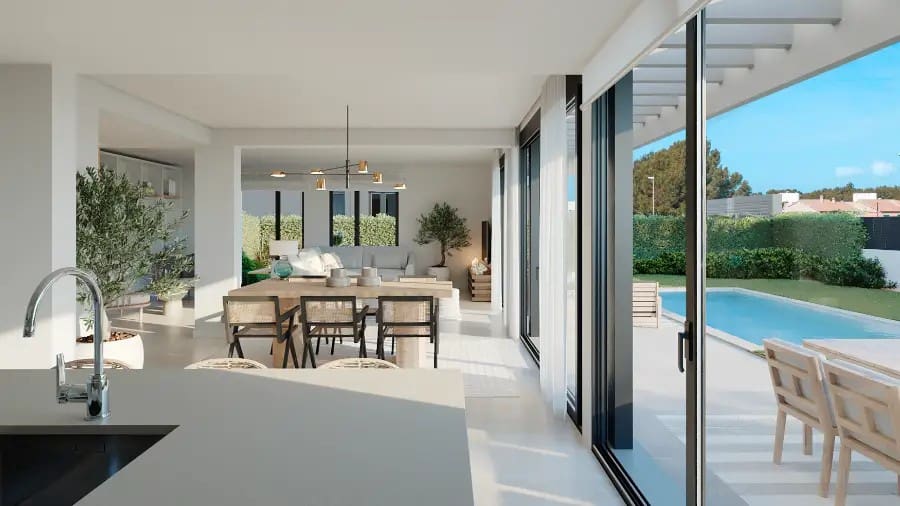 4 chambre Villa/Maison à vendre à Puig de Ros avec piscine garage - 980 000 € (Ref: 9563711)