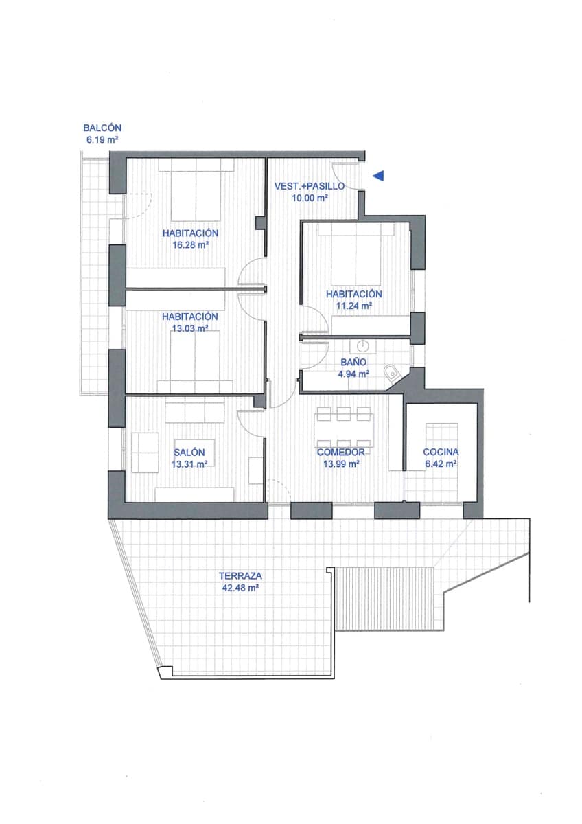 3 soverom Leilighet til salgs i Pamplona - € 240 000 (Ref: 10058092)