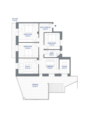 3 soverom Leilighet til salgs i Pamplona - € 240 000 (Ref: 10058092)