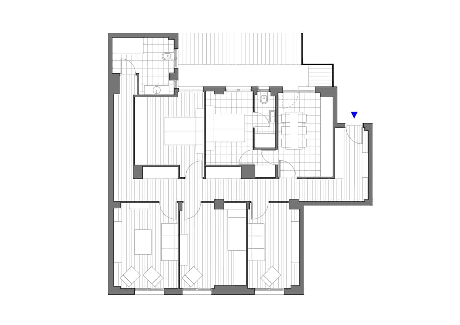 4 soveværelse Lejlighed til salg i Pamplona / Iruna med garage - € 280.000 (Ref: 10148410)