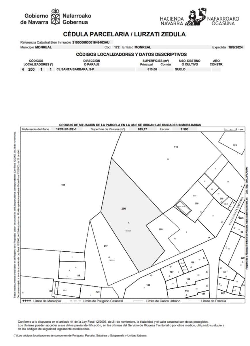 Byggegrund til salg i Monreal - € 65.000 (Ref: 8533746)