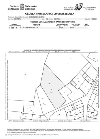 Byggegrund til salg i Monreal - € 65.000 (Ref: 8533746)