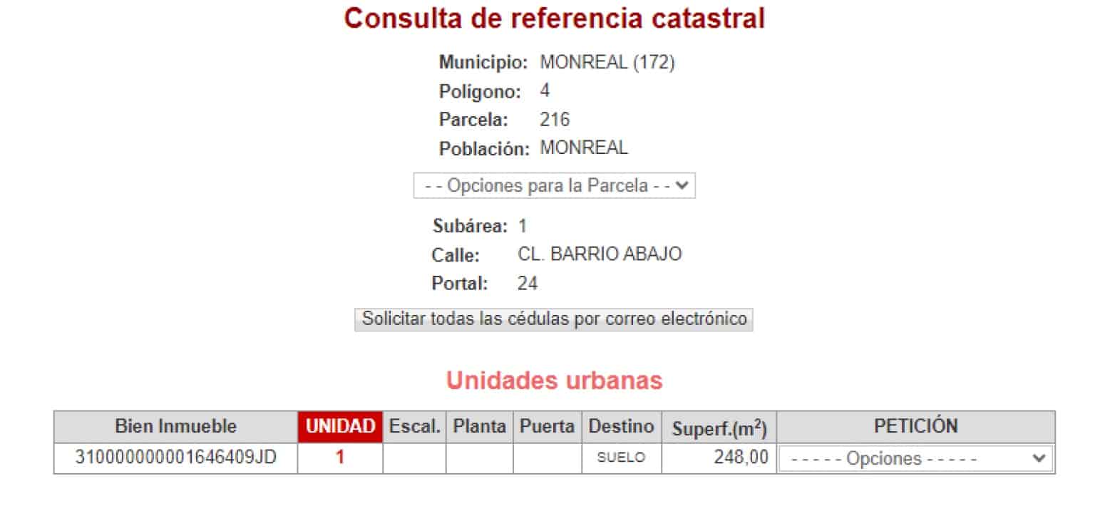 Byggegrund til salg i Monreal - € 10.000 (Ref: 8533747)