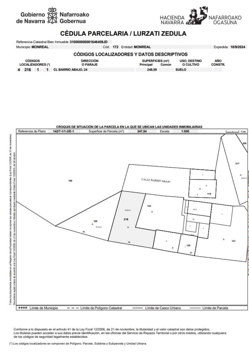 Byggegrund til salg i Monreal - € 10.000 (Ref: 8533747)