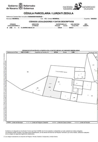 Bouwgrond te koop in Monreal - € 10.000 (Ref: 8533747)